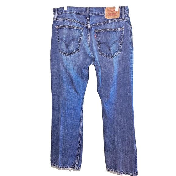 Levi's Men's Bootcut Jeans - Blue - Picture 2 of 10